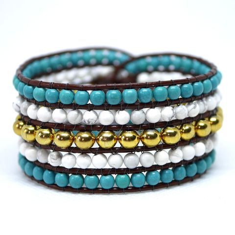 Multiwrap rostfritt/howlite